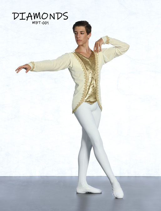 Diamonds Male Ballet Costume