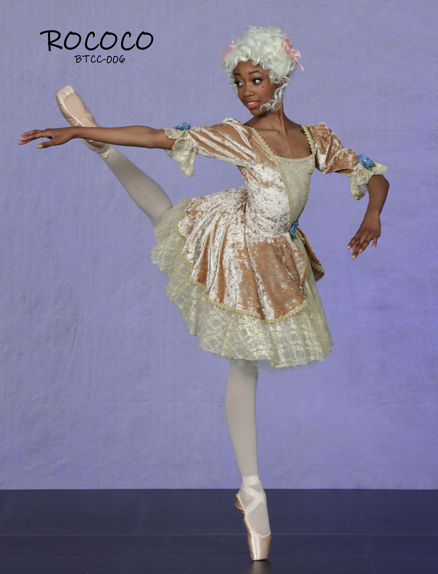 Ballet character dance costume