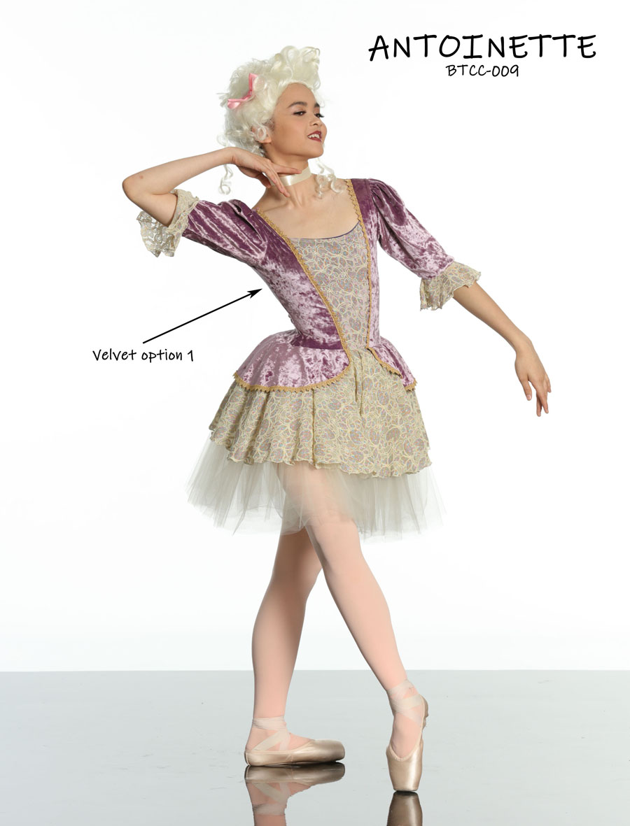 Ballet character dance costume