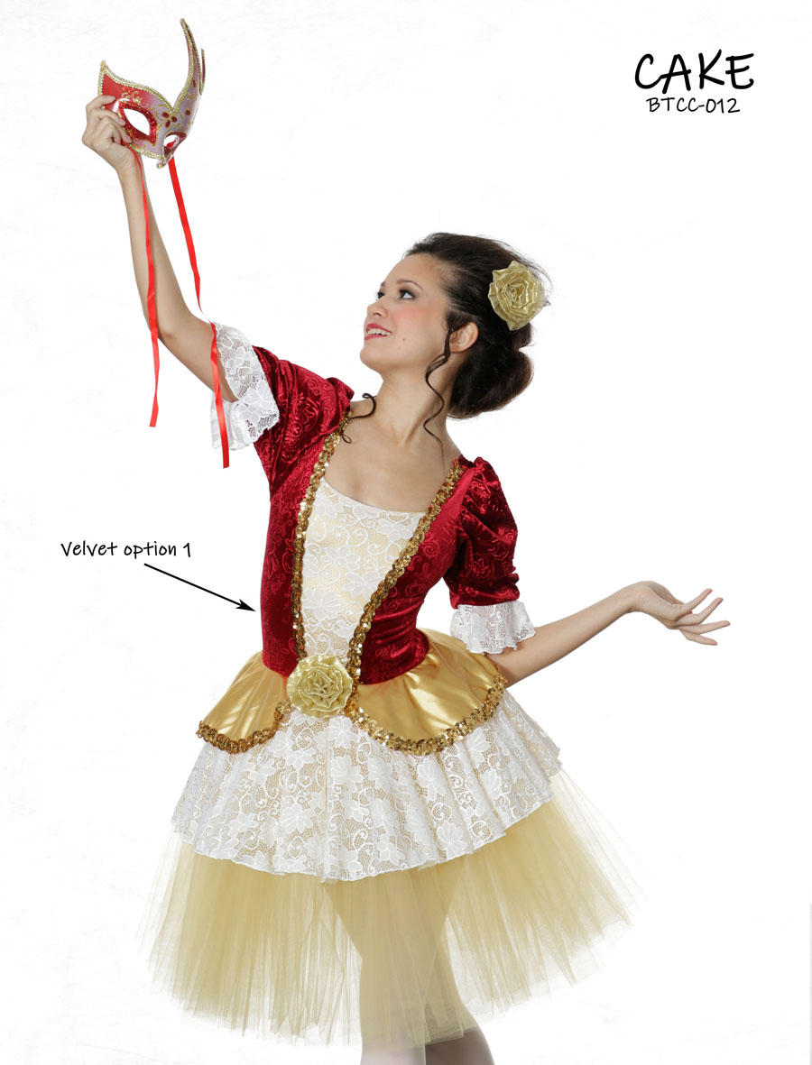 Ballet character dance costume