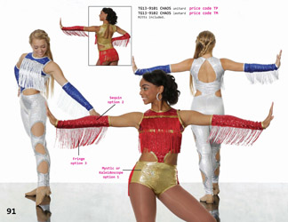 Colorguard Team uniform