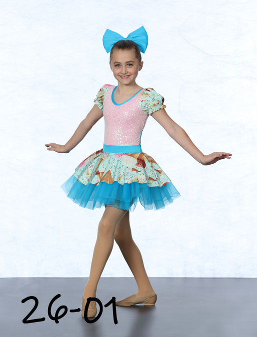 Character dance costume