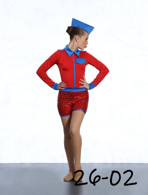 Character dance costume