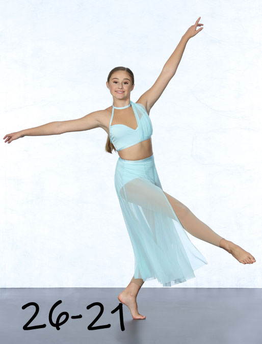 Lyrical dance costume