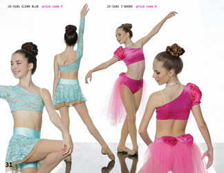 Lyrical dance costume aqua fuchsia holo velvet