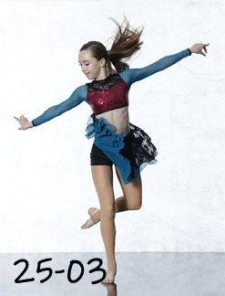 Lyrical dance costume