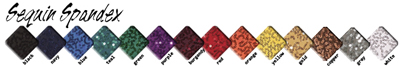 Sequins color options