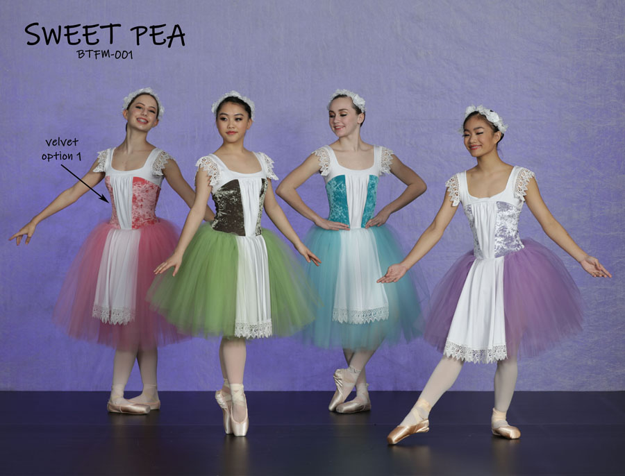 Character ballet dance costume